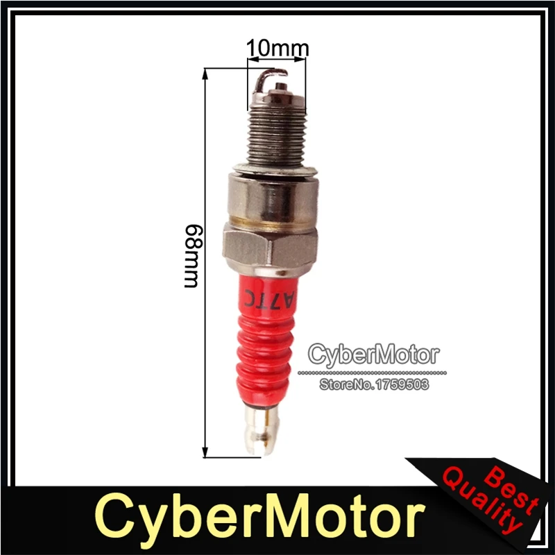 Производительность гоночный катушка зажигания + A7TC Свеча для китайского GY6 50cc 125cc
