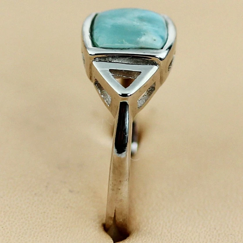 Fleure Esme Larimar популярные модели свадебных колец для женщин ювелирные аксессуары Прямая поставка Горячая родиевое покрытие R3531 Размер 6 7