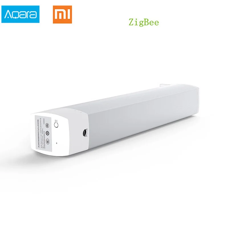 Белый xiaomi Aqara мотор для штор с контроллером для штор Zigbee wifi работает для xiaomi умный дом mi home приложение горячая распродажа - Цвет: Белый
