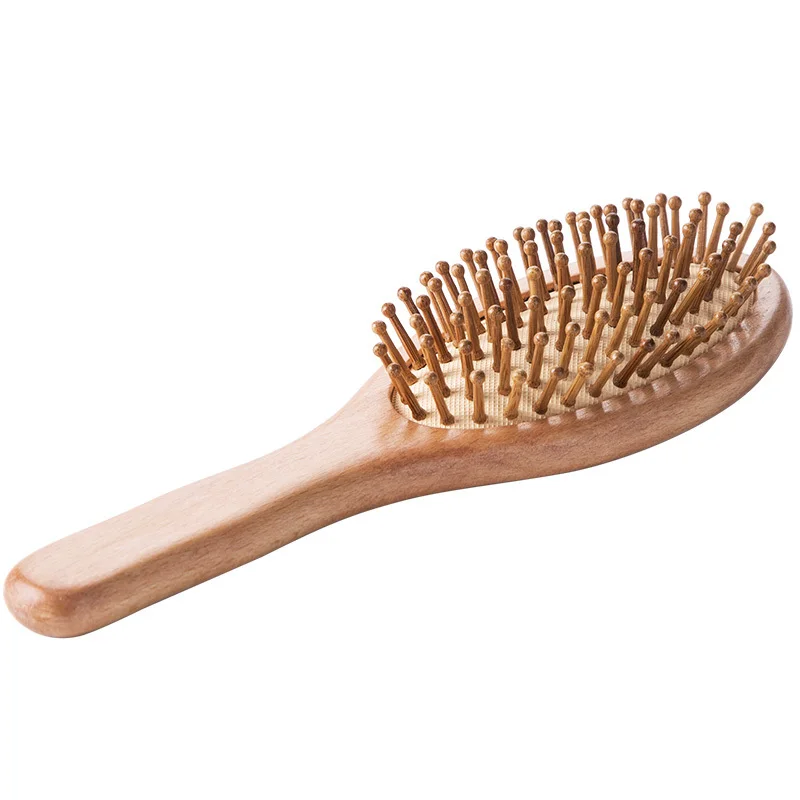 

Portable Defence Static Electricity Gasbag Will Plate Household Curly Hair Wooden Air Cushion Comb
