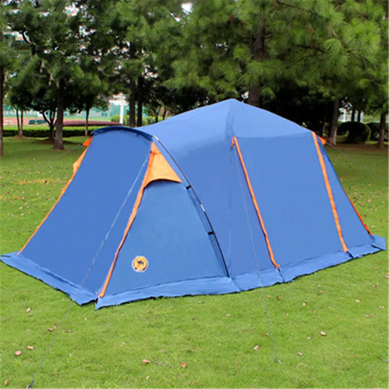 Samcamel большая семейная палатка для 3 4 человек кемпинга солнцезащитный тент