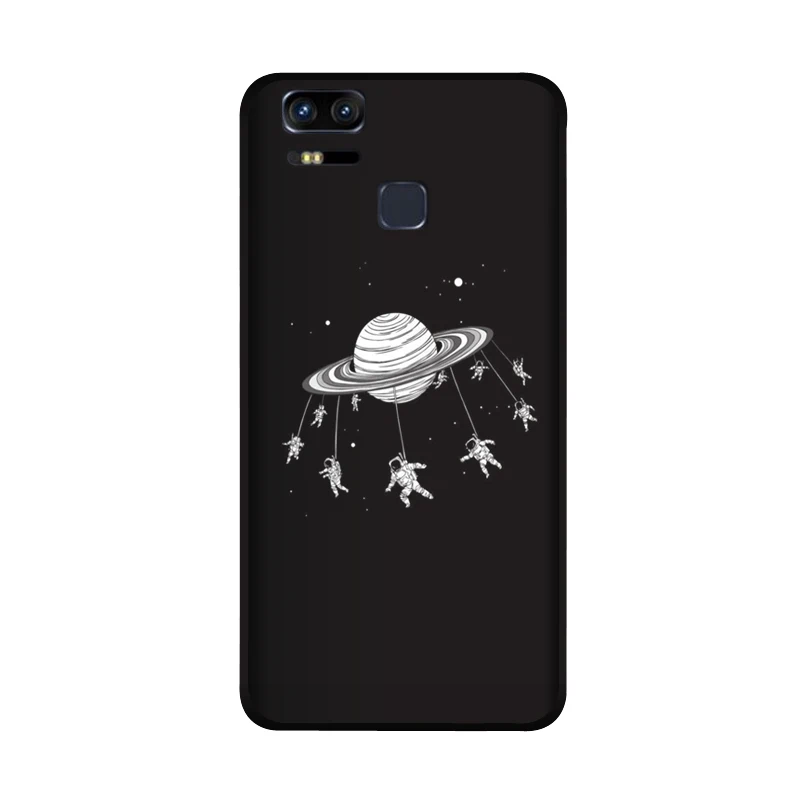Мягкий силиконовый чехол QAQsam для Asus Zenfone 3 Zoom ZE553KL, матовый чехол с рисунком для телефона Zenfone Zoom S, чехол s Funda