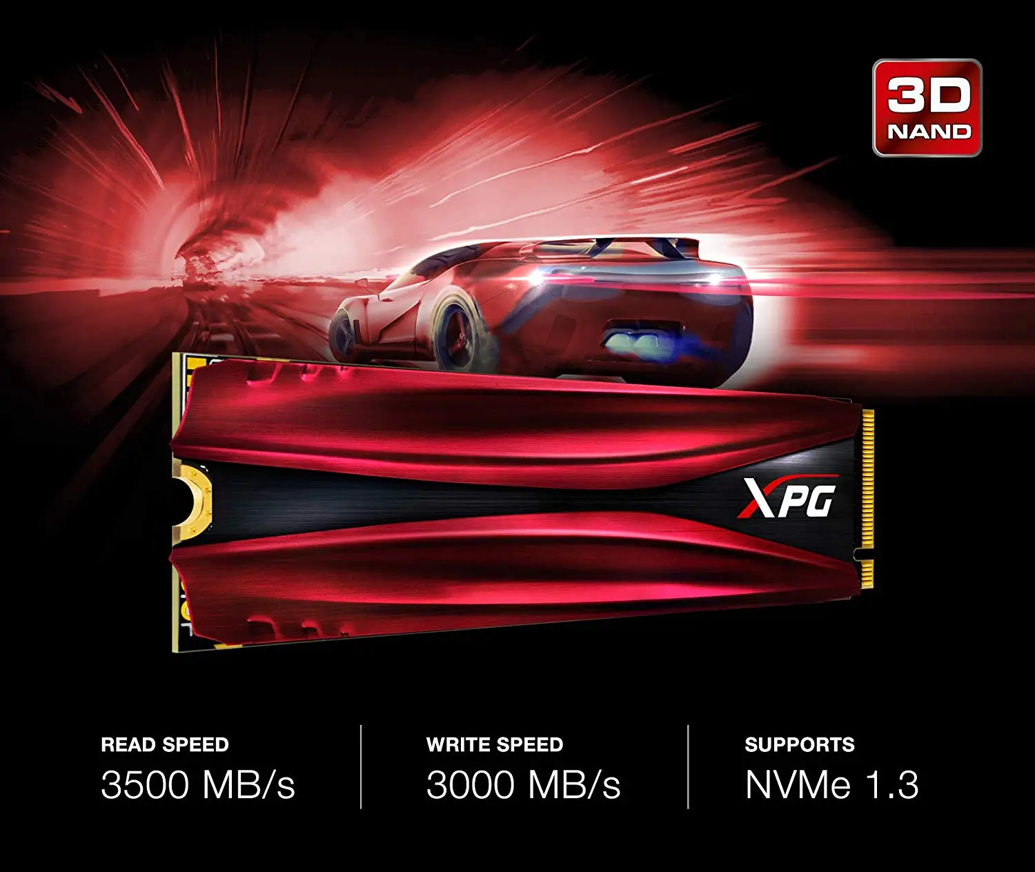 ADATA XPG S11 GAMMIX Pro PCIe Gen 3x4 M.2 2280 твердотельный накопитель для ноутбука настольного