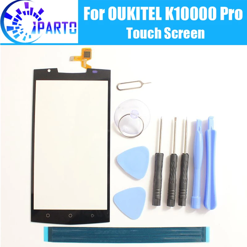 Стекло для сенсорного экрана OUKITEL K10000 Pro 100% гарантия оригинальный дигитайзер