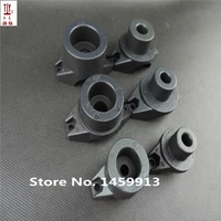 free shippng 3pcssets black color plastic welding nozzle ppr pipe butt welding die head 202532mm welding mold