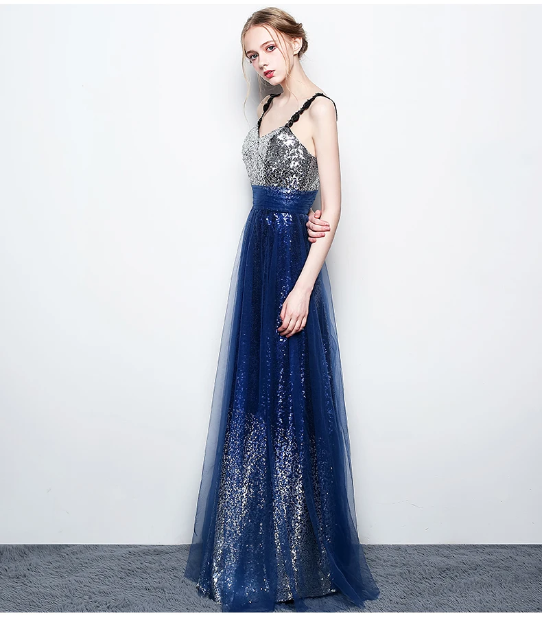 Robe De Soriee новое платье для выпускного вечера с блестками длинное сексуальное на
