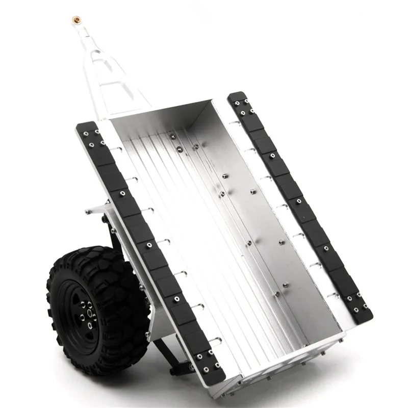 1:10 весы алюминиевый прицеп для SCX10 CC01 F350 HILUX 90034 D90 RC Гусеничный|d90 rc|rc4wd d90rc crawler |