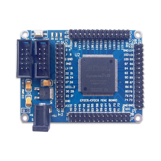 

Новый ALTERA FPGA CycloneII EP2C5T144, обучающая плата, макетная плата