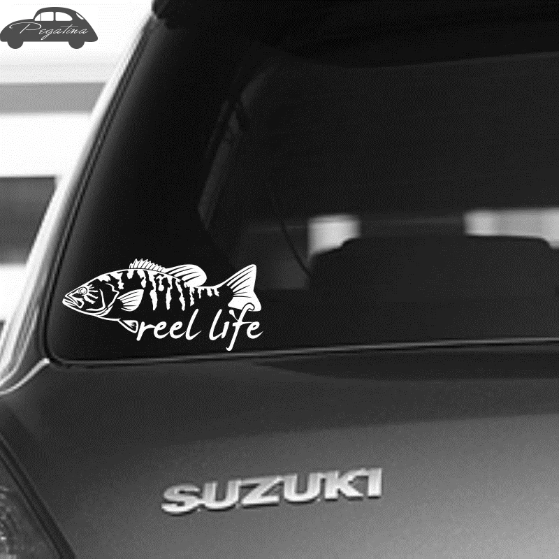 Рыболовная катушка жизнь наклейка охотника рыболовные снасти магазин полый