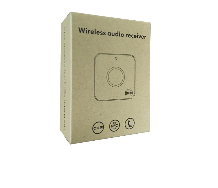 JEDX B7 CSR V4.1 Bluetooth приемник NFC Беспроводной аудио HIFI 2 выхода порта для динамиков