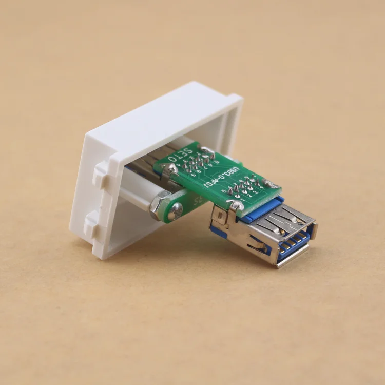 SeTo 128 Тип 3 0 USB модуль с прямой штепсельной вилкой Бесплатная Сварка Keystone для
