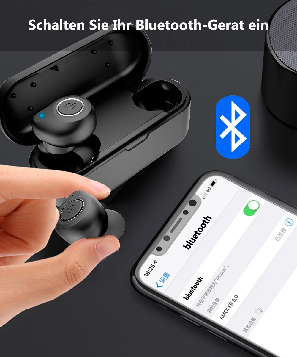 TWS V11 Bluetooth наушники 5 0 настоящие беспроводные бинауральные вкладыши стерео