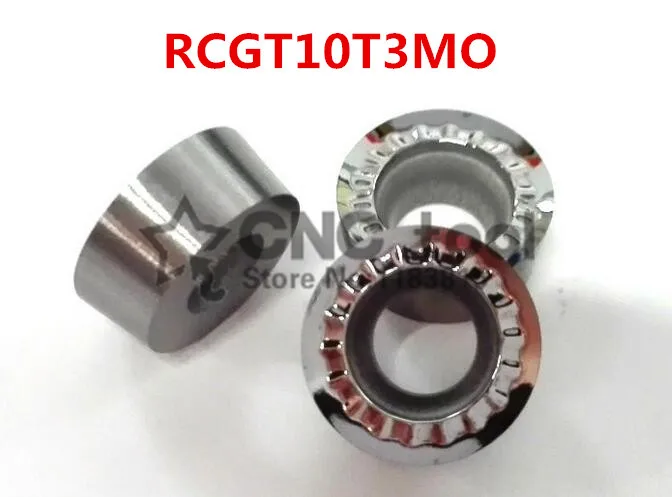 

Free shipping 10PCS aluminum carbide insert RCGT10T3MO, CNC lathe tool, suitable for aluminum processing, insert EMR-5R