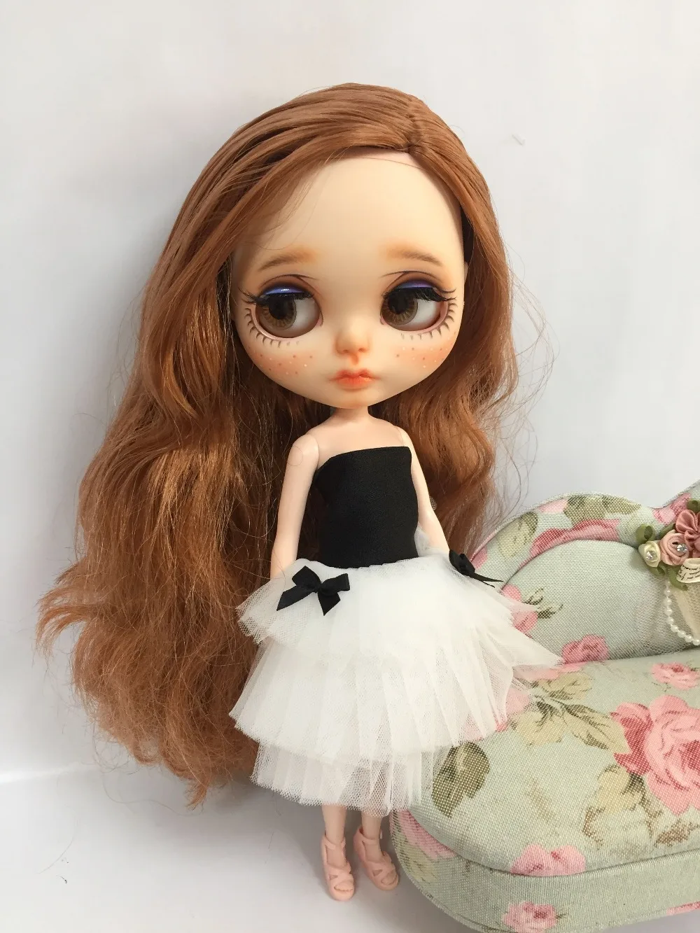 Индивидуальная кукла сделай сам телесная blyth для девочек 20170713 одежда не входит в