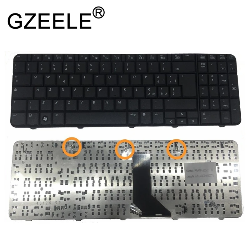 Клавиатура GZEELE IT итальянская раскладка ITA для ноутбука HP Compaq Для серии Presario cq60 G60