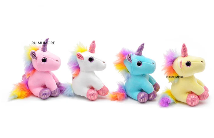 1piece random color Размеры для возраста 5-14 см прибл. Мягкие плюшевые игрушки, детские плюшевые игрушки, детское ключевое звено плюшевые игрушки - Цвет: 1piece random color