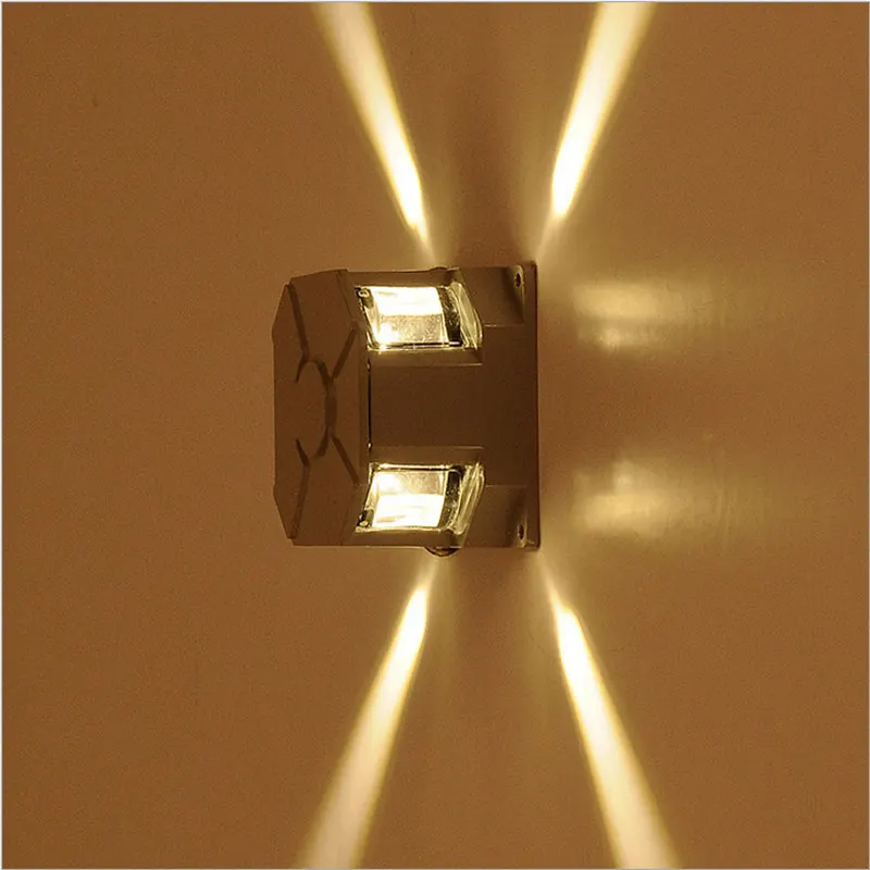 Простое современное садовое освещение для крыльца балкона настенный светильник