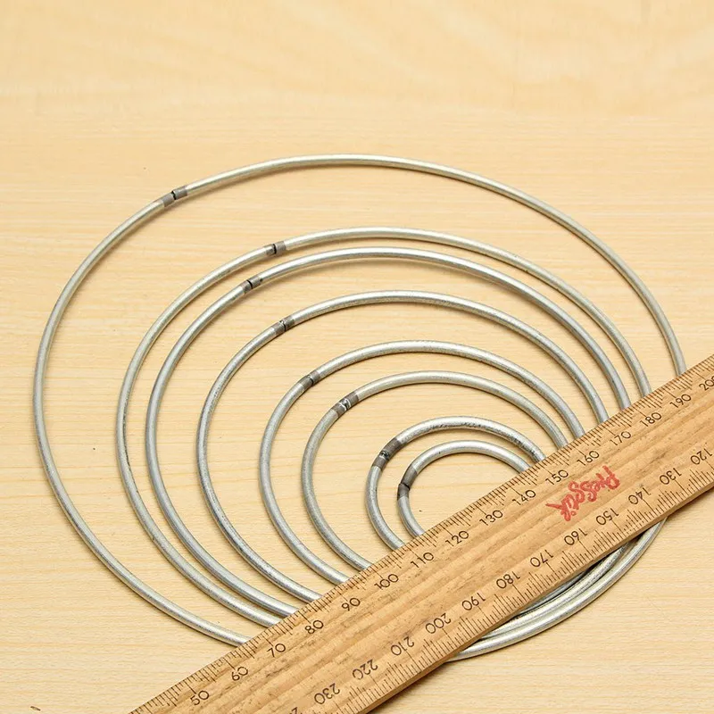 1 шт. металлические круглые кольца Ловец снов для ручного плетения Аксессуары