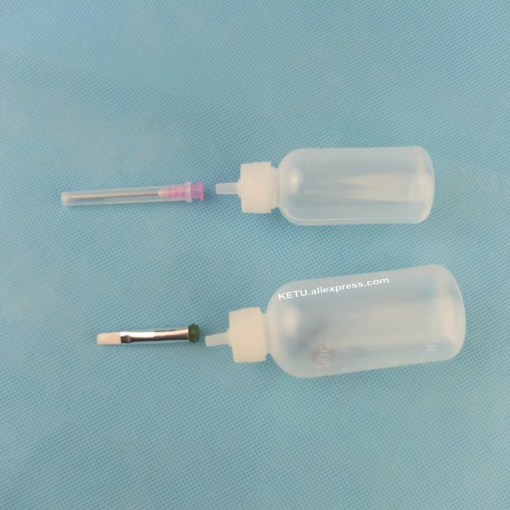 2 шт. набор дозатора для клеевой краски и т. Д. Наконечник иглы наконечник щетки |