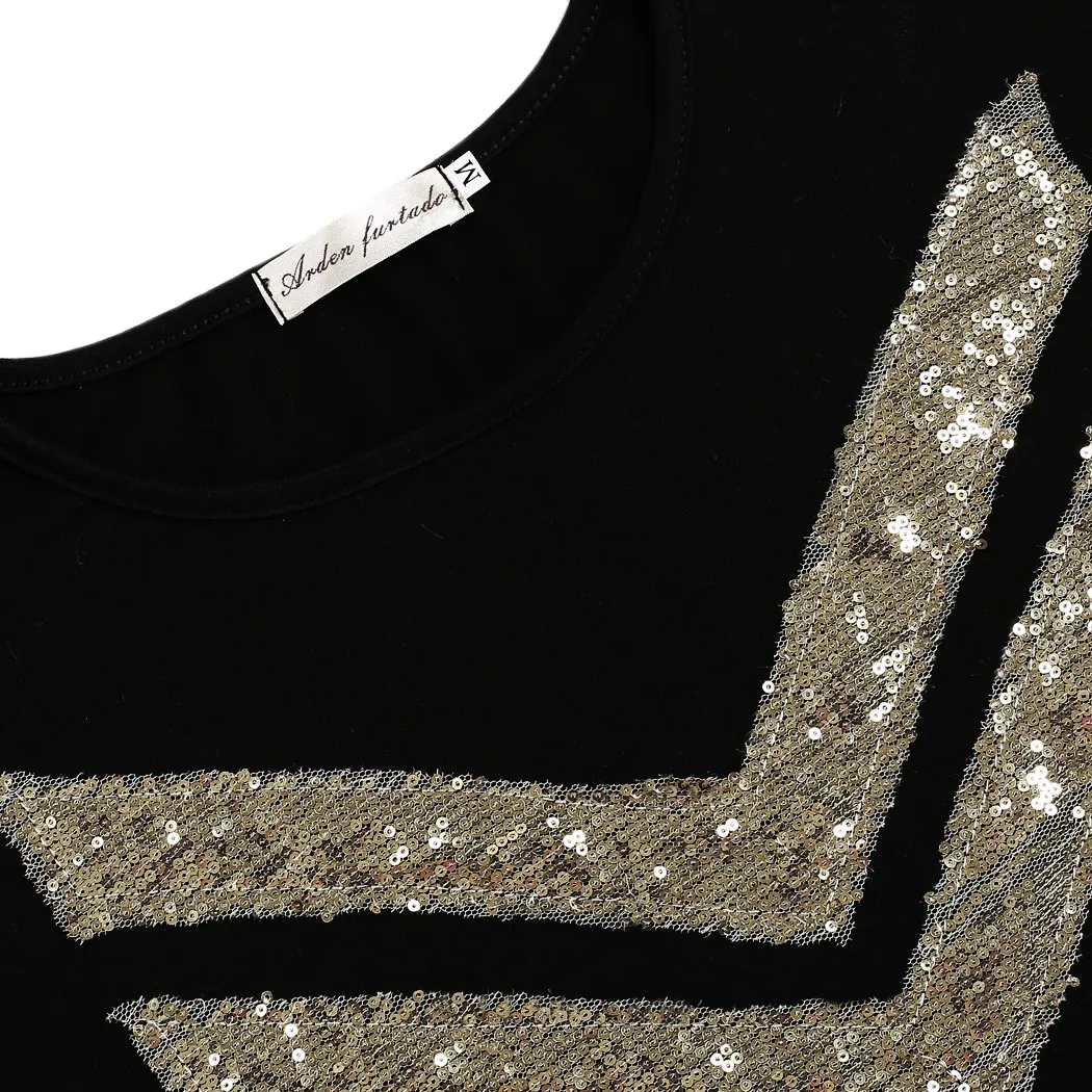 Новая Мода весна лето Осень Женщины С Длинным Рукавом Хлопок Футболки