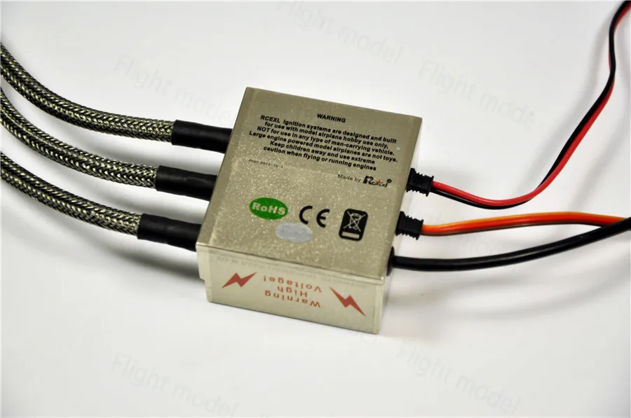 Rcexl 3 Cyliner радиальный двигатель cdi-зажигание для NGK-ME-8 1/4-32 90 градусов 6 V-12 V