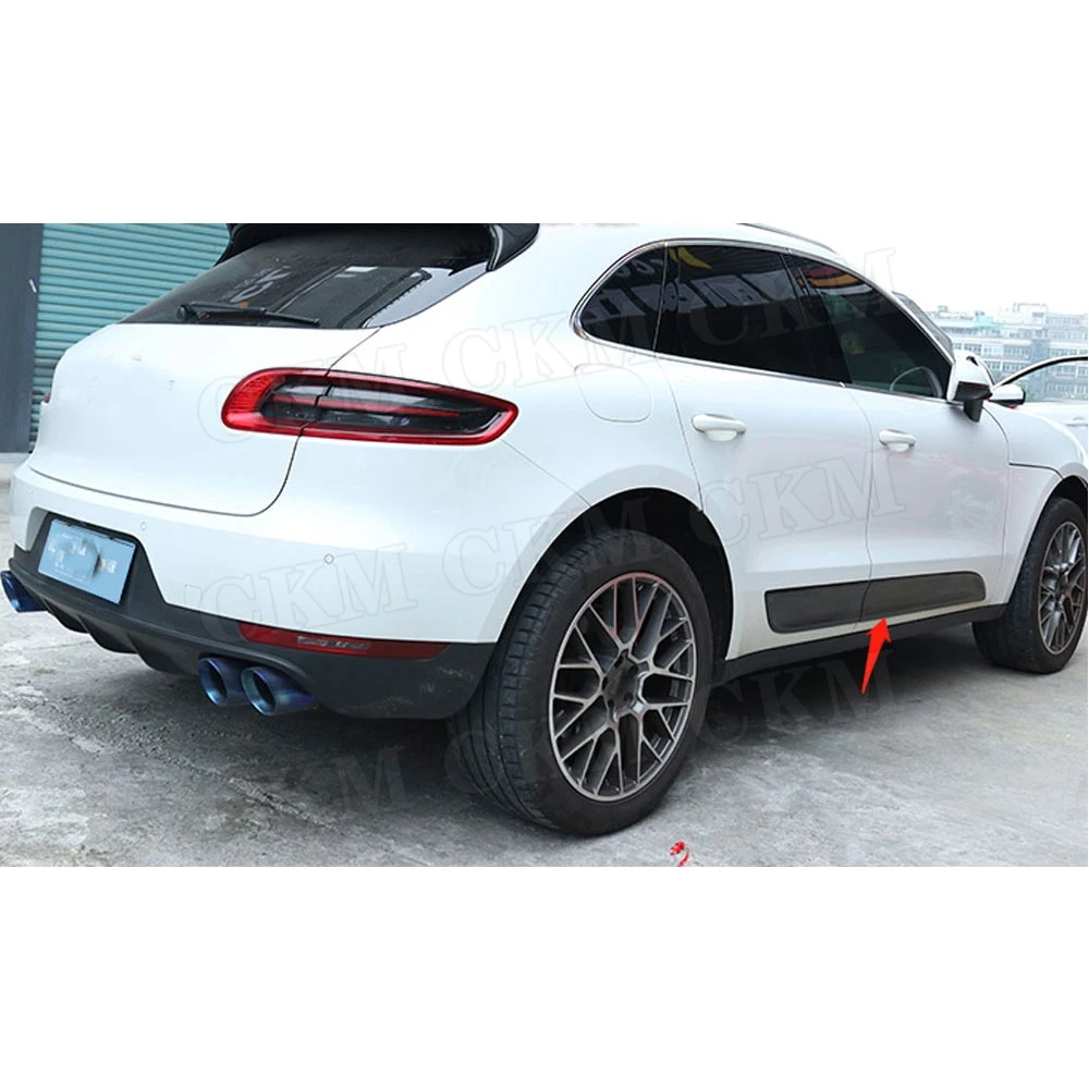 Наклейки для багажника автомобиля Macan боковая дверь Формовочная панель Отделка