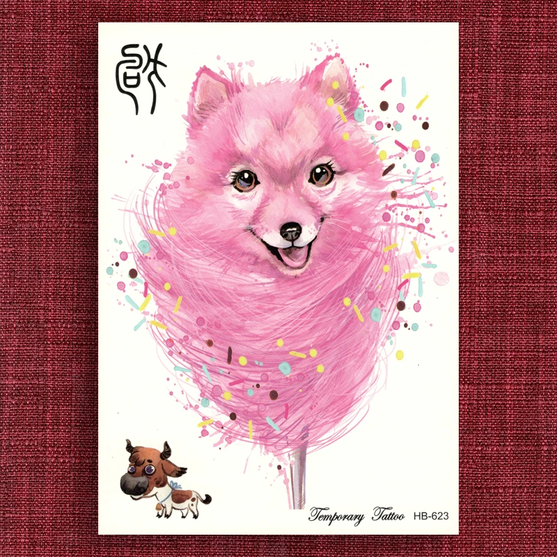 Блестящая фальшивая временная татуировка наклейки водостойкий китайский