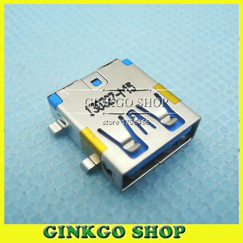 200 шт./лот Оригинальный Новый ноутбук 3 0 USB гнездовой разъем SMT DIP foot для SONY Samsung HP DELL