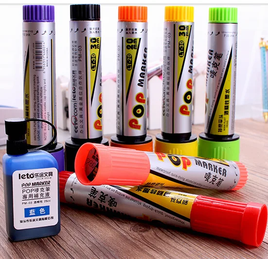 12 мм ручка постер художественная реклама ручки с красками маркер цветов papelaria