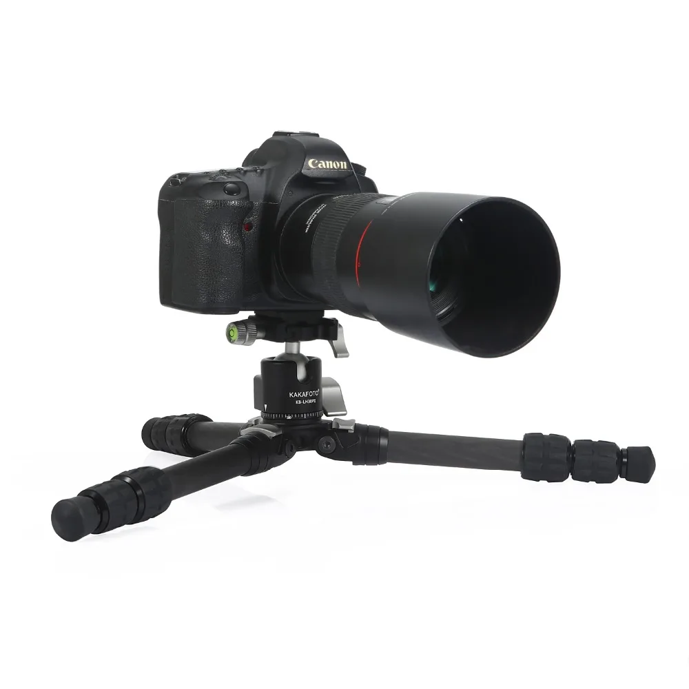 KP-C223+ KB-LH30PII штатив из углеродного волокна, Регулируемый Настольный мини складной портативный компактный дорожный монопод