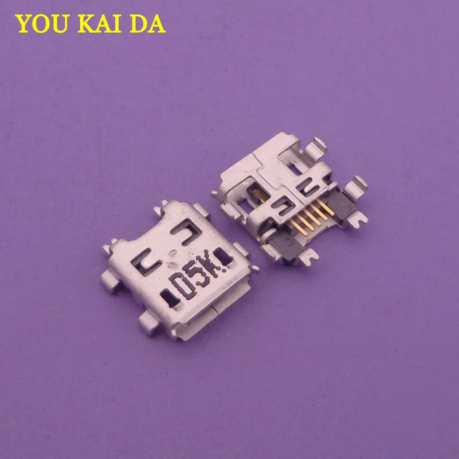 50 шт. высококачественные Micro mini USB Data Type B Female 5 Pin настольная розетка 4 ножки SMT SMD