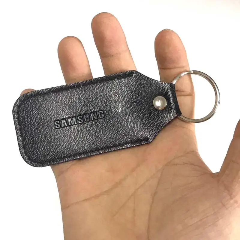 Samsung универсальный USB флэш кожаный чехол защитный с застежкой омар портативный защитный чехол с кольцом для ключей для Cle Pendrive