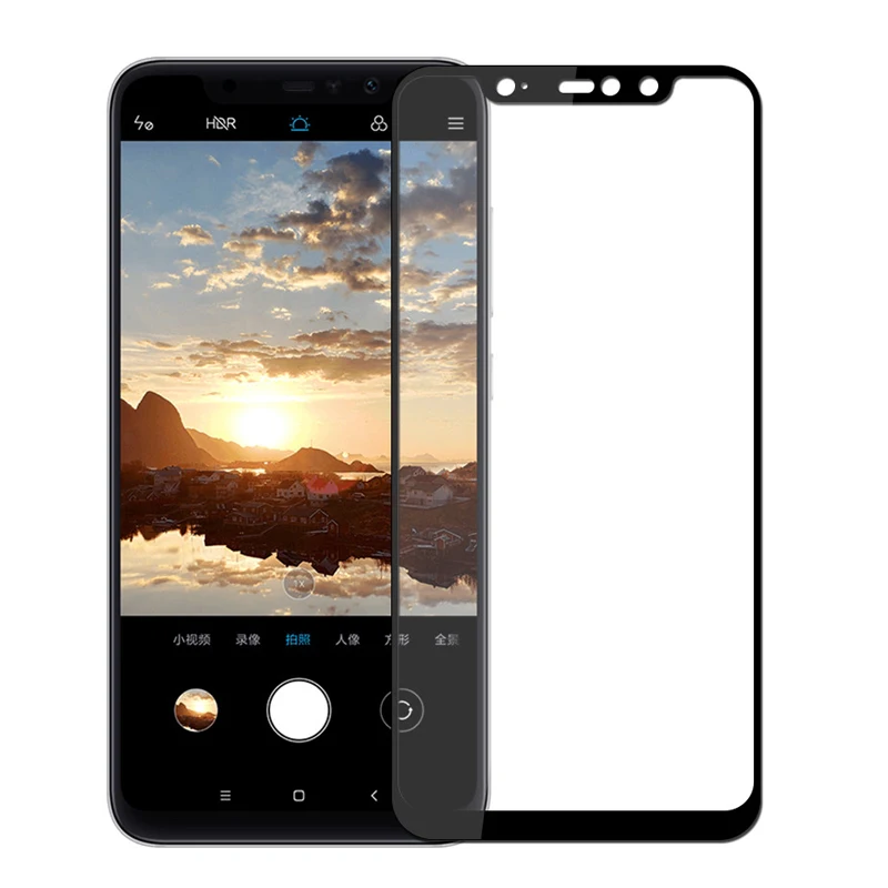 3D закаленное стекло для Xiaomi Redmi Note 6 Pro полное покрытие экрана Защитная пленка