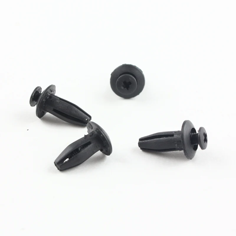 100x пластиковый автомобильный вентиляционный винт нажимной Тип 5 мм отверстие