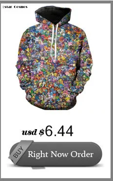 PLstar Cosmos Fashion men hoodies 90s Cartoon Gang Character collage 3D Printed Hoodie Unisex streetwear Hooded Sweatshirt