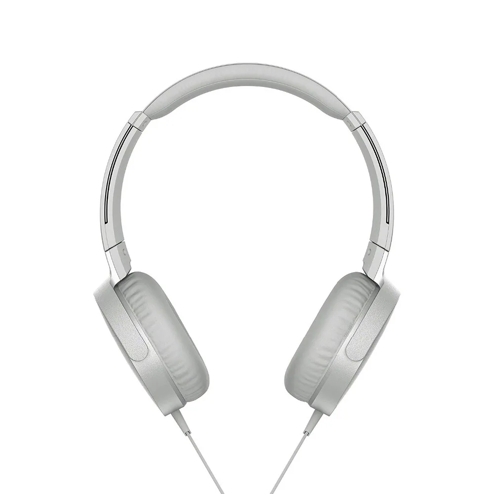 Оригинальная стереогарнитура SONY MDR-XB550AP Extra Bass,, проводные наушники 3,5 мм