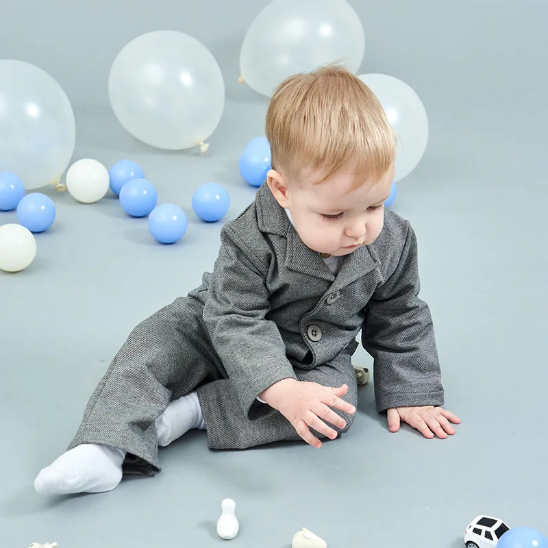 2019 Spring&ampAutumn New Ins In Vogueg Boys Suits Set Formal for Weddings Suit Kids Boy Birthday Blazer |