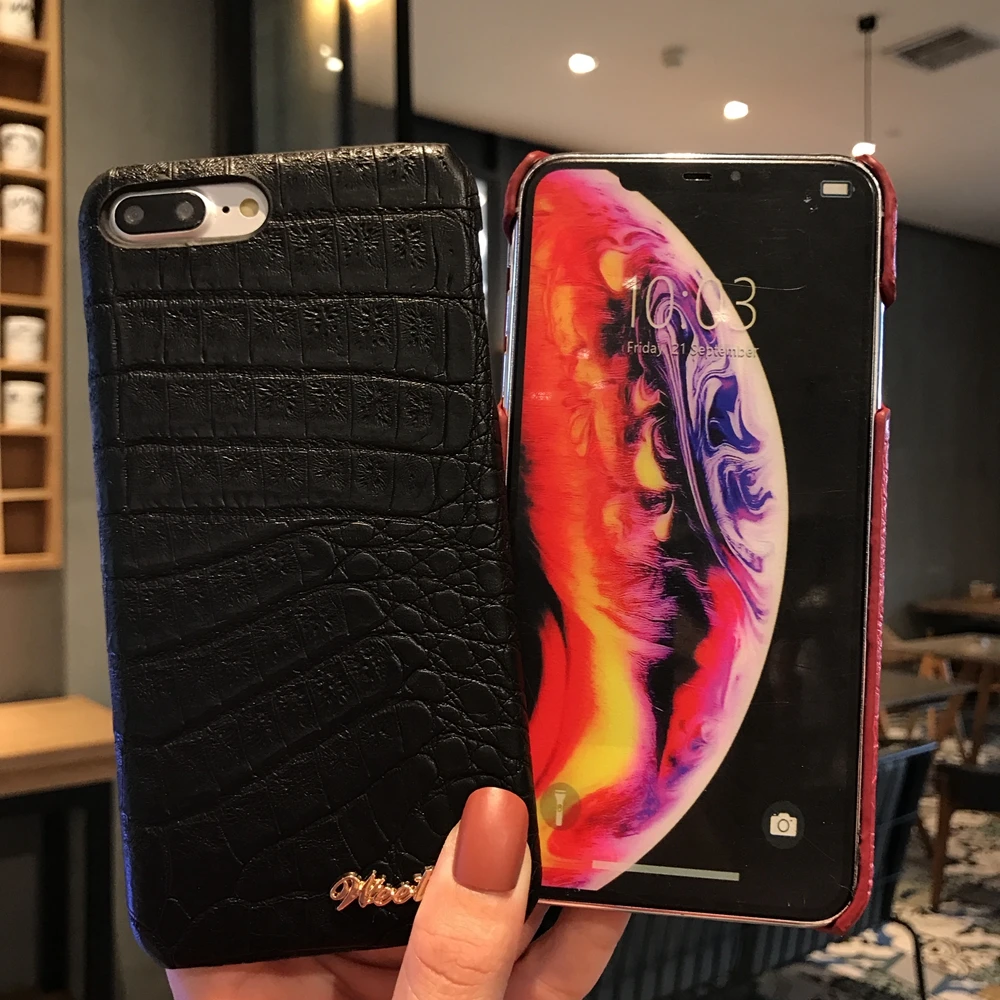 Mobile Phone Accessories Case for iPhone 6 Men Business Leather Luxury Dirt-resistant Cell Covers 8 7plus X Xr |