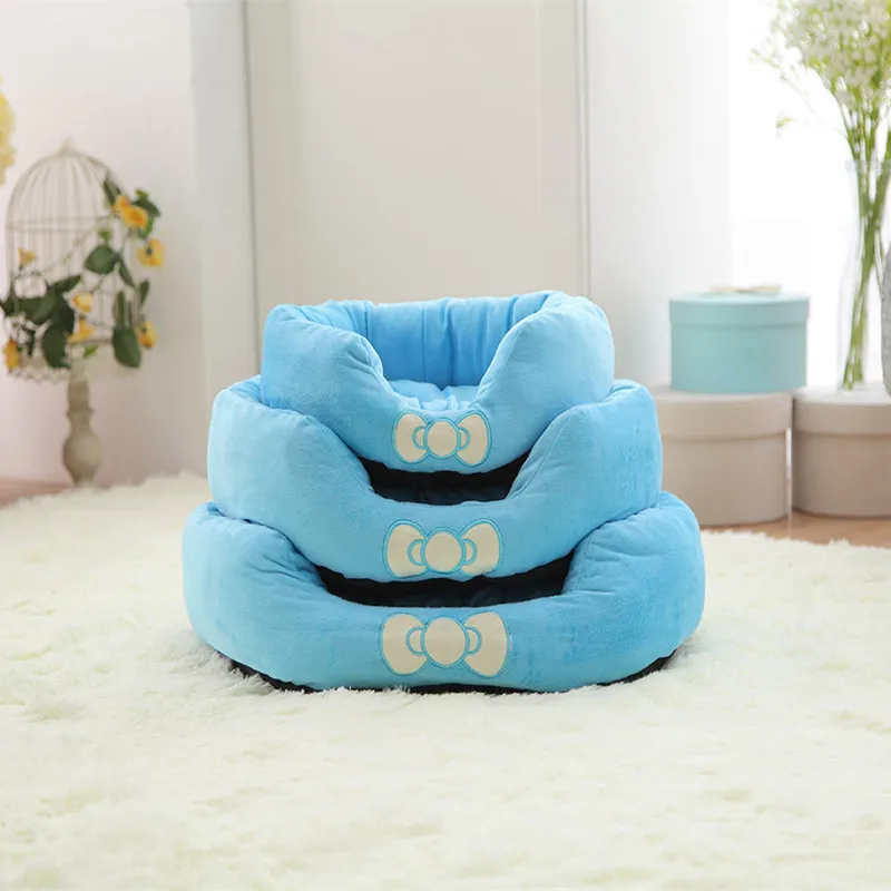 Soft Dog Beds Warm Fleece Lounger Sofa for Small Dogs Large Golden Retriever Bed Husky Kennel Pet Products S to L size | Дом и сад