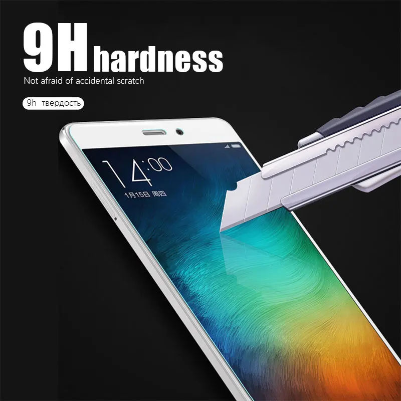 Закаленное Стекло для xiaomi redmi 4X5 5 плюс mi A1 6 Экран протектор note 4x Примечание 4