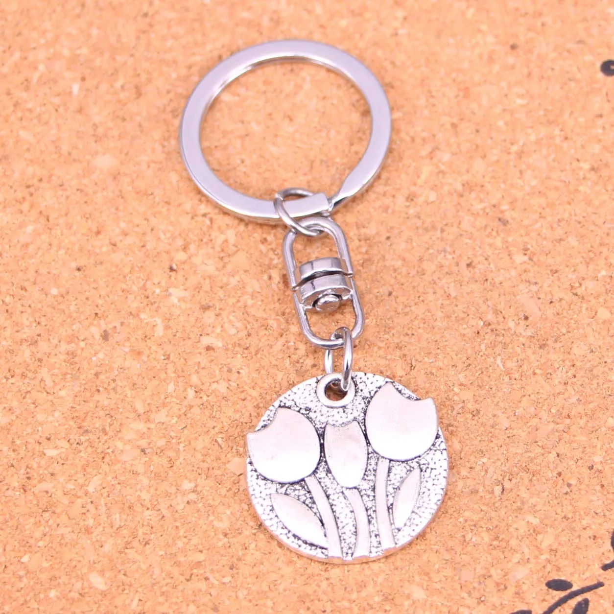 20 шт цветок тюльпаны брелок новинка гаджет безделушка сувенир Рождественский