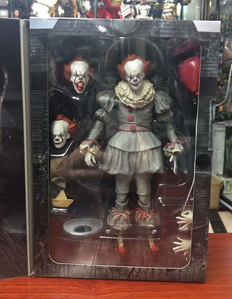 NECA клоун 7 &quotIT Well House Pennywise 2017 экшн-фигурка из фильма подвижная катушка игрушки
