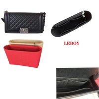 fits for leboy s m l flap felt cloth insert bag multi pockets organizer makeup handbag travel inner purse portable cosmetic bags