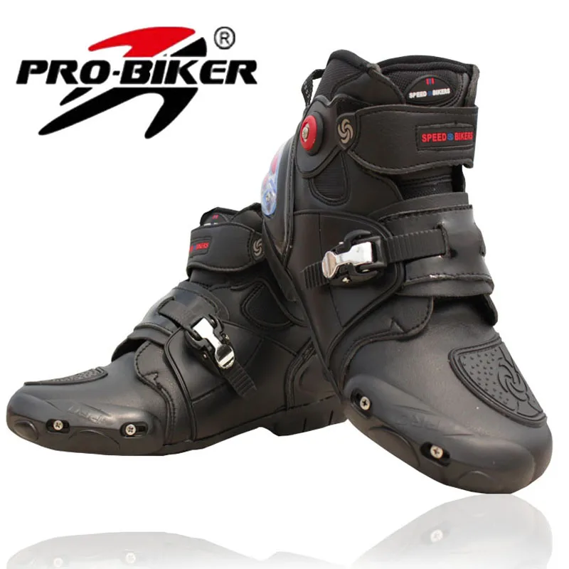 professional motorbike motorcycle boots motocross racing waterproof biker protect ankle moto shoes | Автомобили и мотоциклы