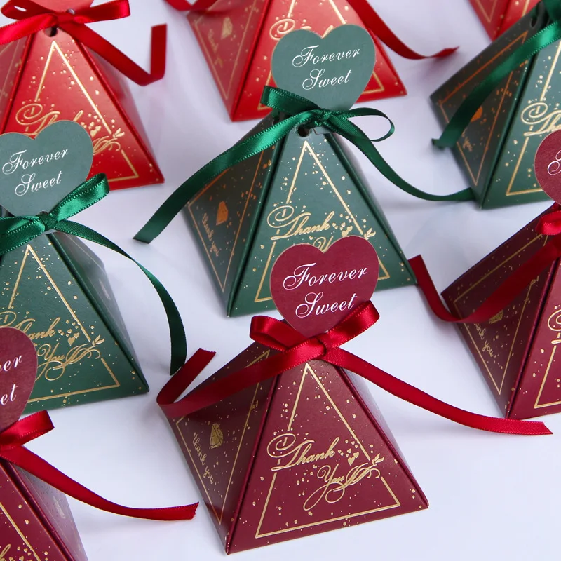 

New Wedding Candy Box Creative Chocolate Candy Box With Hand Knot Wedding Party Box Wedding Baby Shower Supplies
