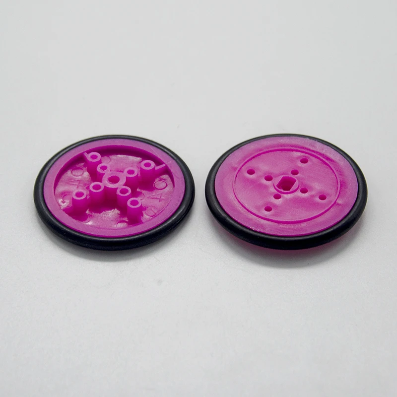 4 шт./лот 42 3A небольшие резиновые колеса шкив DIY игрушка 3mm d отверстие 39mm Диаметр