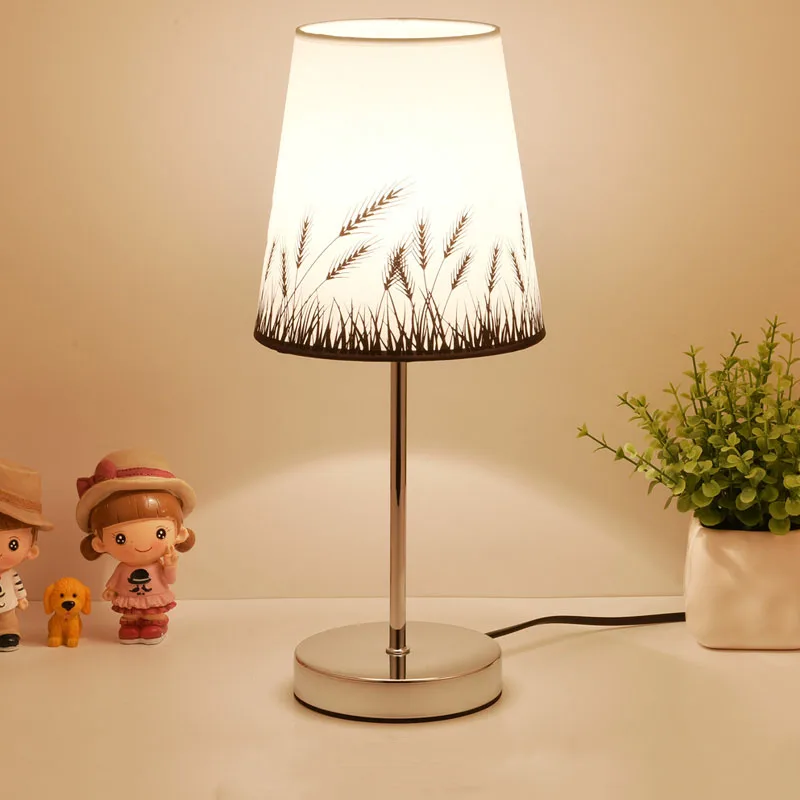 Type 12 no bulb Настольная лампа из хрусталя Светодиодный ночной Светильник Nordic настольная лампа Спальня Освещение в гостиную исследование лампа для чтения, туалетный столик свет E27 штепсельная вилка европейского стандарта - Цвет абажура: Type 12 no bulb
