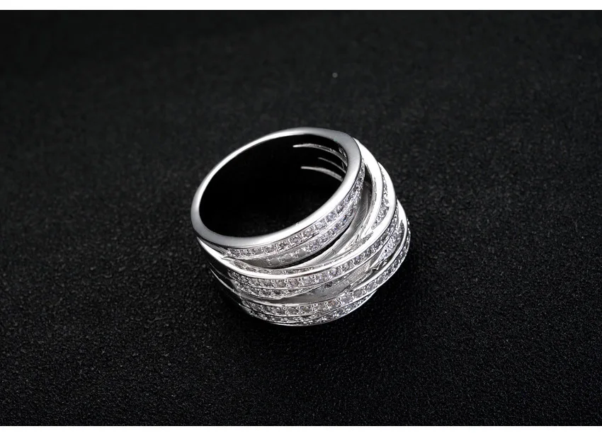 Victoria Wieck Lovers Jewelry Pave set 140pcs AAAAA zircon cz wedding band rings for women White Gold Filled Female Ring | Украшения и