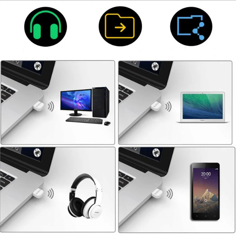 USB Bluetooth адаптер Orico для настольного компьютера 4 0 дюйма|Адаптеры и брелки USB/Bluetooth|