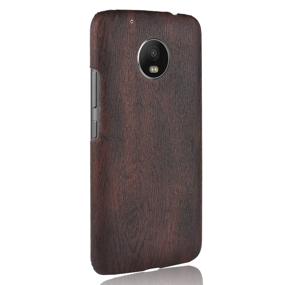 New Arrival Wooden Grain Case For MOTO G5 Mobile Phone Back Cover Capa PU Leather Cases Coque Fundas |